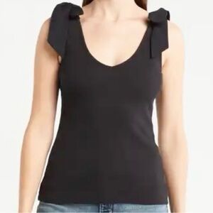 French Connection Bow Tank Top